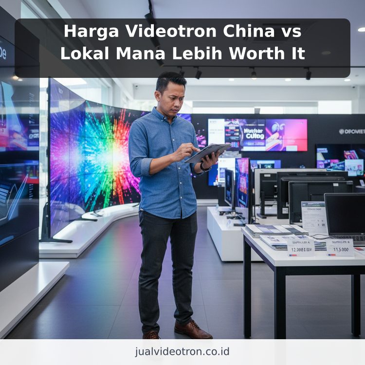 Harga Videotron China vs Lokal Mana Lebih Worth It