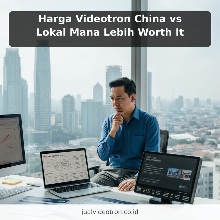 Harga Videotron China vs Lokal Mana Lebih Worth It ilustrasi