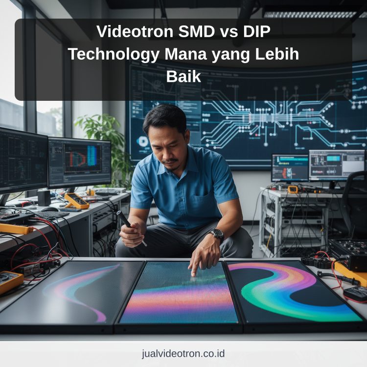 Videotron SMD vs DIP Technology Mana yang Lebih Baik ilustrasi