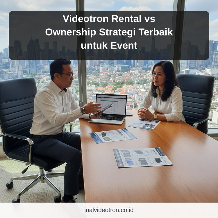 Videotron Rental vs Ownership Strategi Terbaik untuk Event
