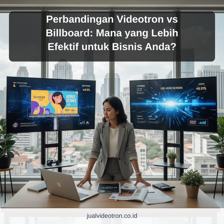 Perbandingan Videotron vs Billboard: Mana yang Lebih Efektif untuk Bisnis Anda? ilustrasi