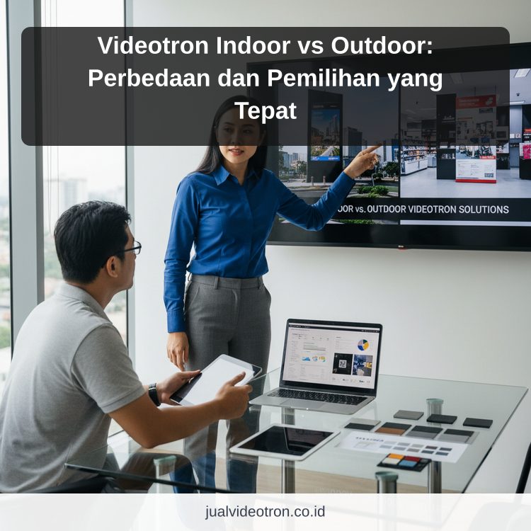 Videotron Indoor vs Outdoor: Perbedaan dan Pemilihan yang Tepat ilustrasi