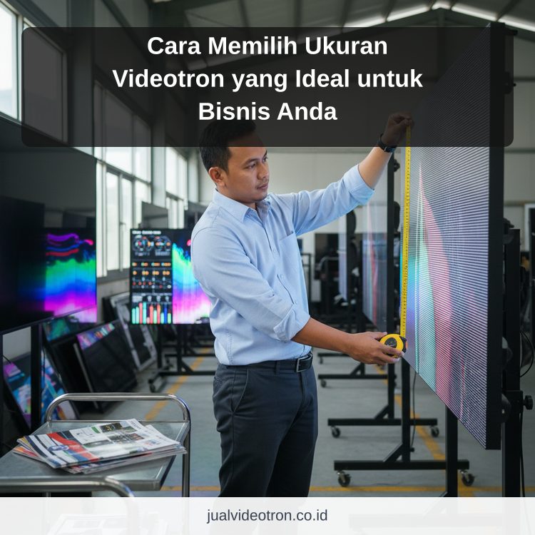 Cara Memilih Ukuran Videotron yang Ideal untuk Bisnis Anda ilustrasi