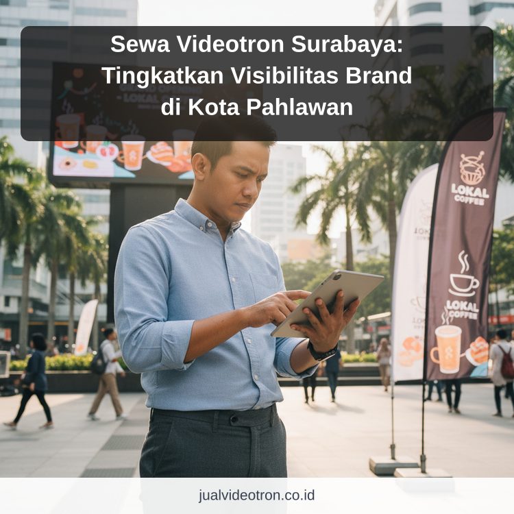 Sewa Videotron Surabaya: Tingkatkan Visibilitas Brand di Kota Pahlawan ilustrasi