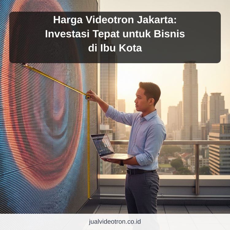 Harga Videotron Jakarta: Investasi Tepat untuk Bisnis di Ibu Kota ilustrasi