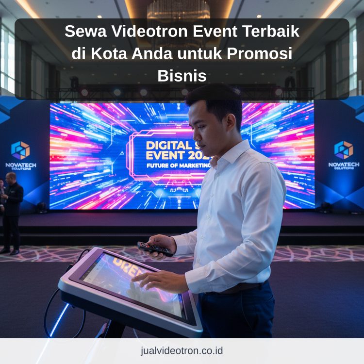 Sewa Videotron Event Terbaik di Kota Anda untuk Promosi Bisnis ilustrasi