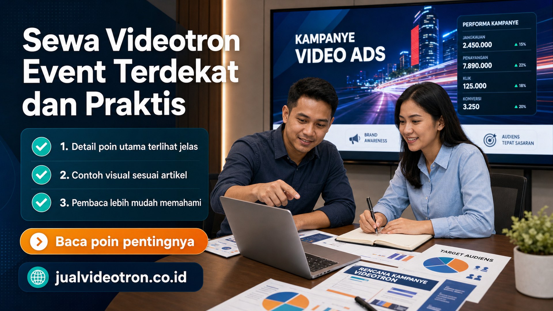 Ilustrasi Sewa Videotron Event Terdekat dan Praktis