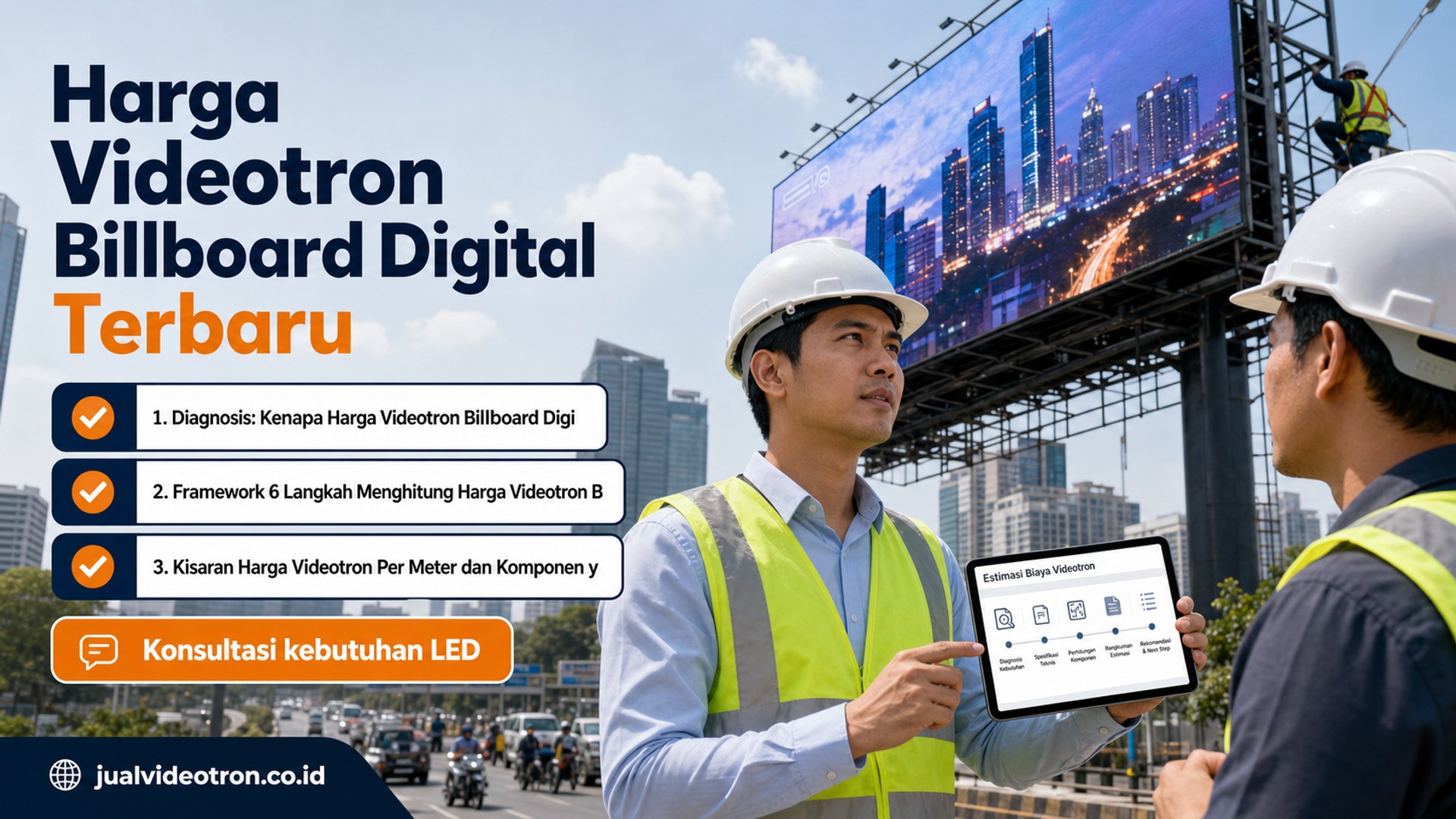 Harga Videotron Billboard Digital Terbaru