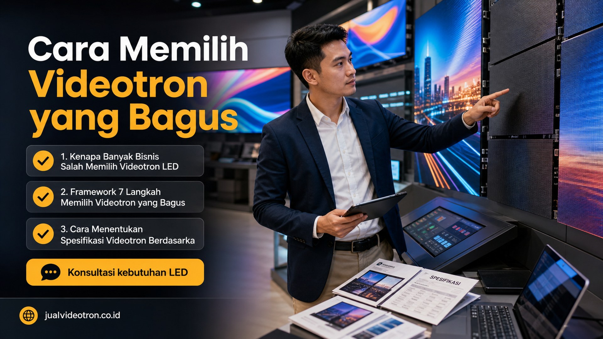 Cara Memilih Videotron yang Bagus